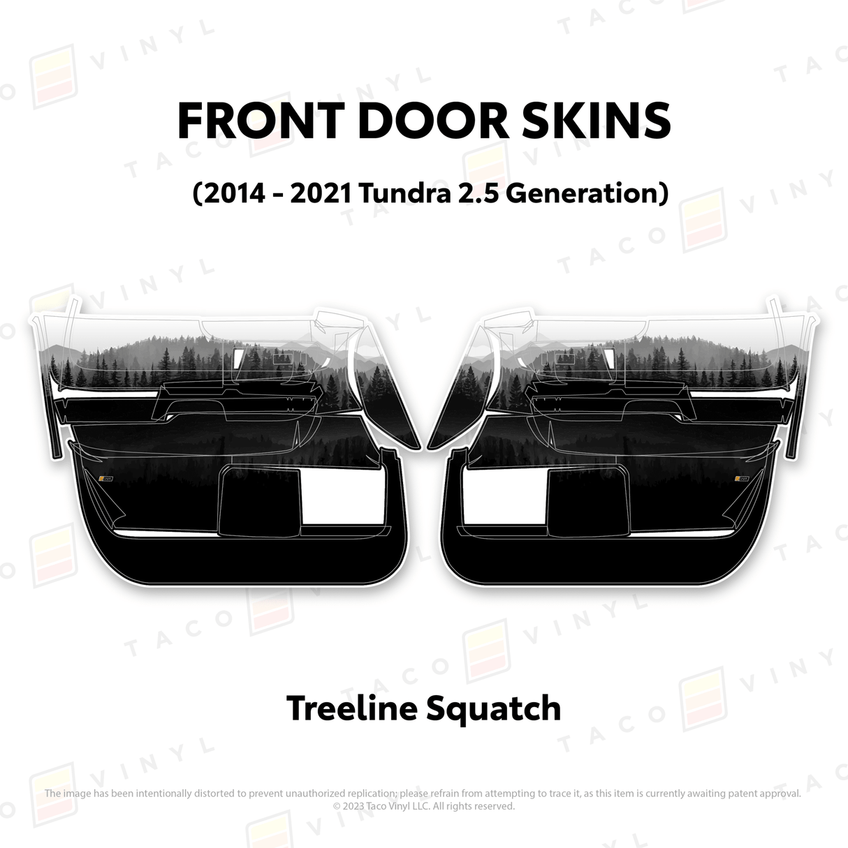 2014-21 Tundra Door Skins - Xtrusion Overland
