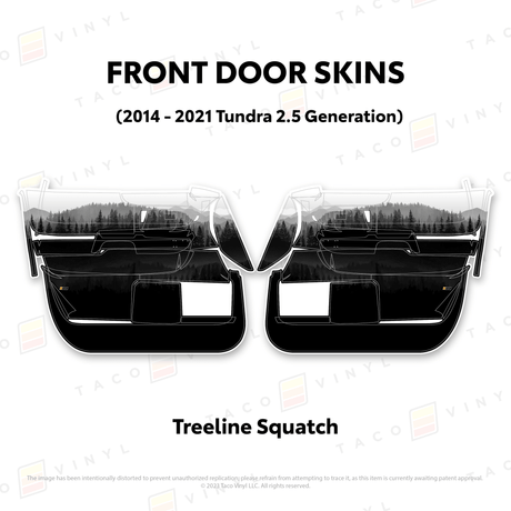 2014-21 Tundra Door Skins - Xtrusion Overland