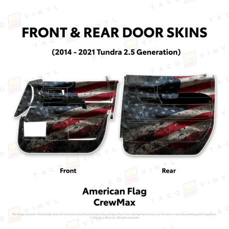 2014-21 Tundra Door Skins - Xtrusion Overland