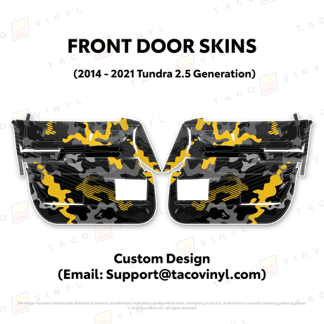 2014-21 Tundra Door Skins - Xtrusion Overland
