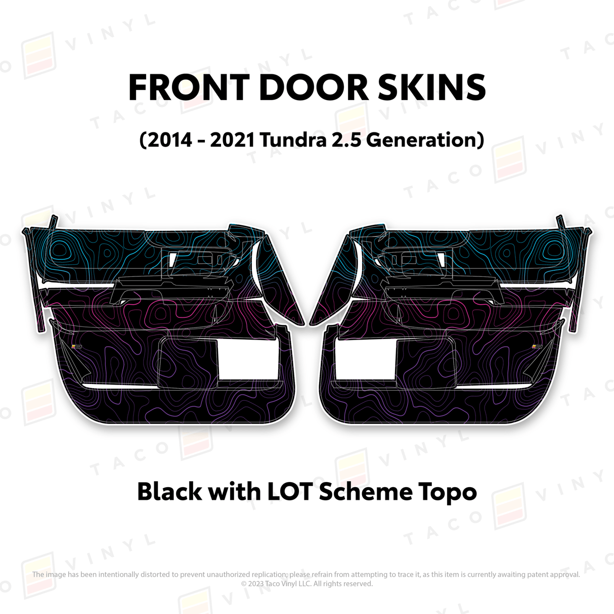 2014-21 Tundra Door Skins - Xtrusion Overland