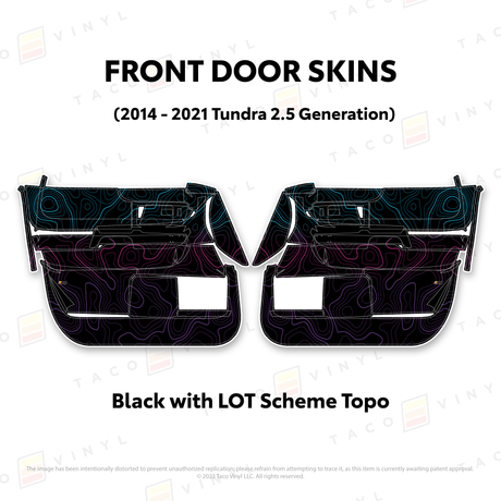 2014-21 Tundra Door Skins - Xtrusion Overland