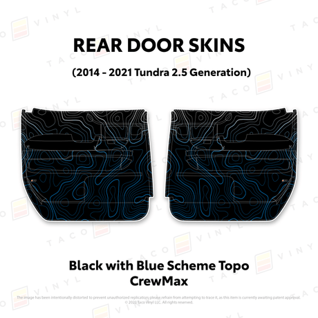 2014-21 Tundra Door Skins - Xtrusion Overland