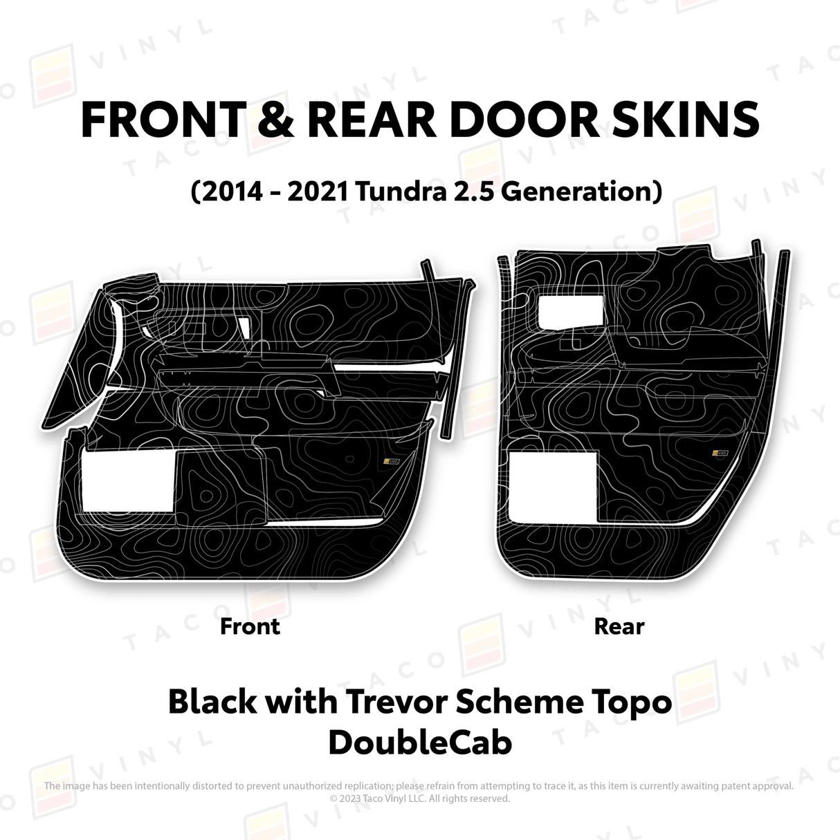 2014-21 Tundra Door Skins - Xtrusion Overland