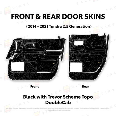 2014-21 Tundra Door Skins - Xtrusion Overland