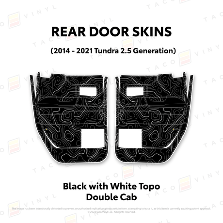 2014-21 Tundra Door Skins - Xtrusion Overland