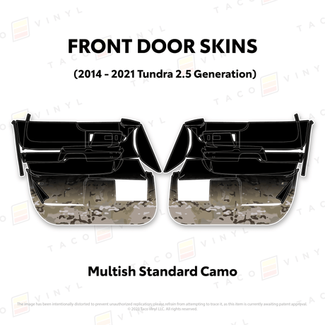 2014-21 Tundra Door Skins - Xtrusion Overland