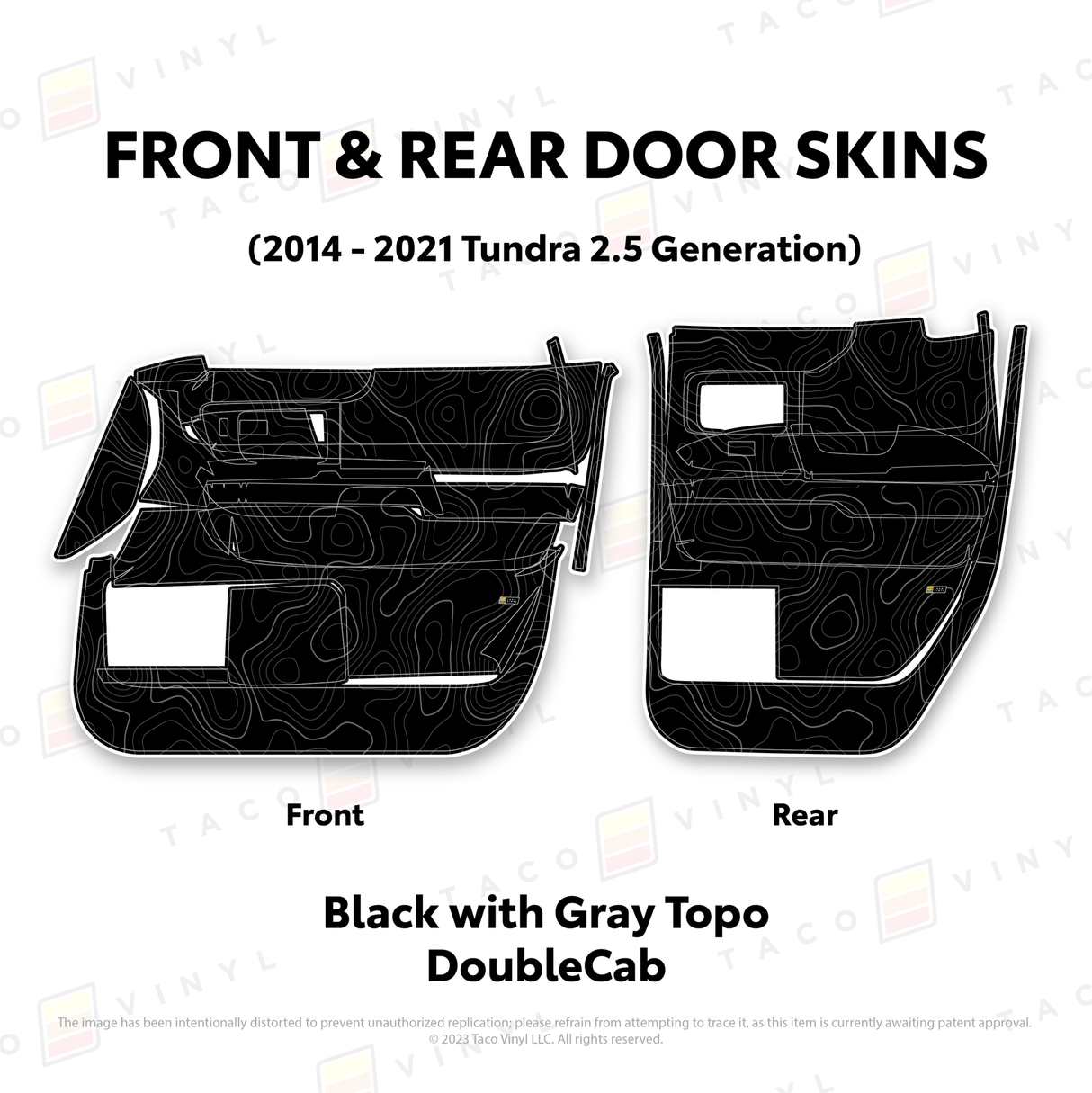2014-21 Tundra Door Skins - Xtrusion Overland