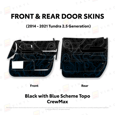 2014-21 Tundra Door Skins - Xtrusion Overland