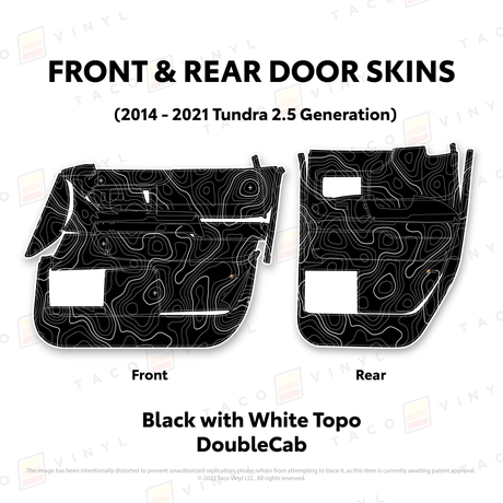 2014-21 Tundra Door Skins - Xtrusion Overland