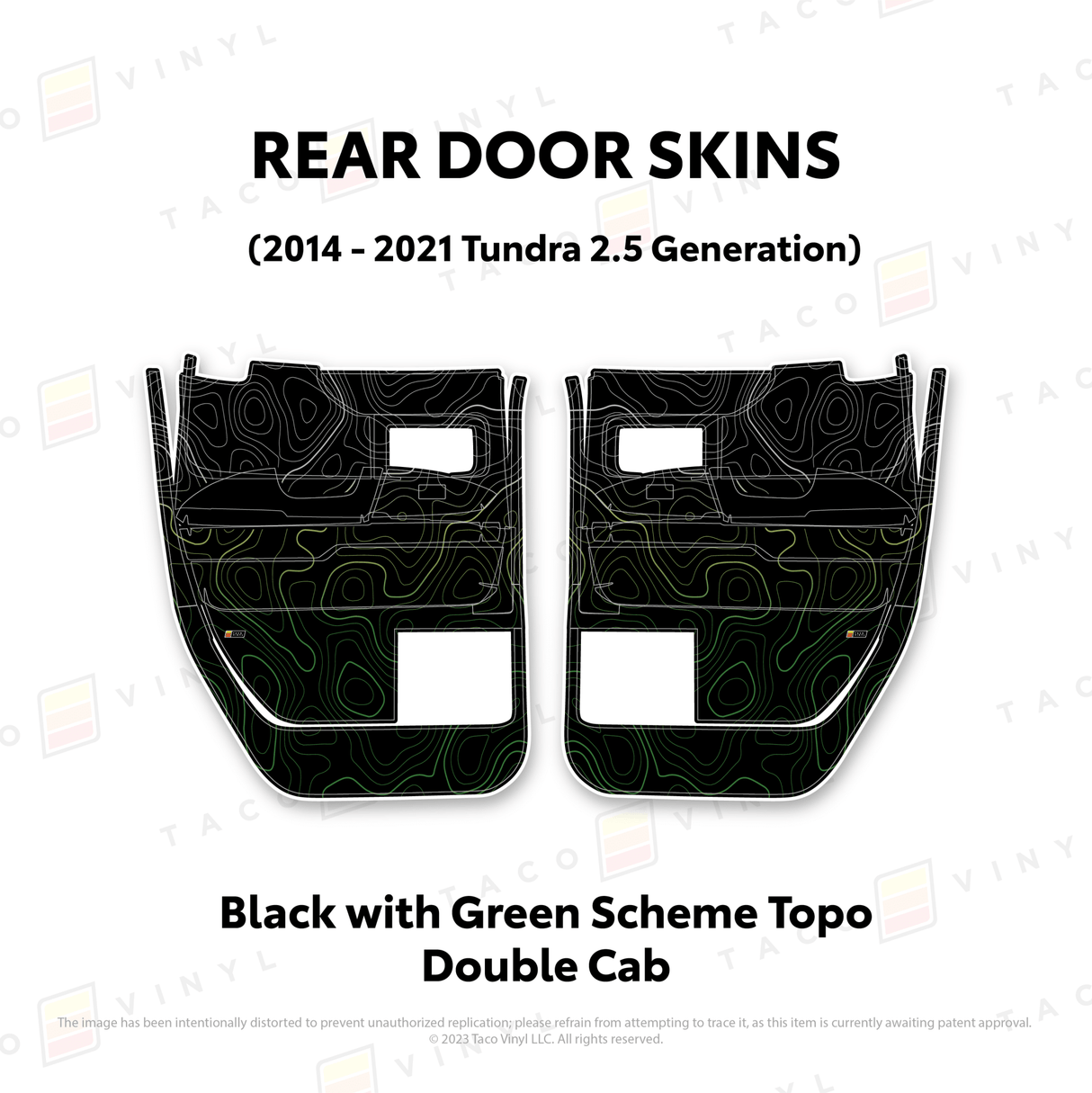 2014-21 Tundra Door Skins - Xtrusion Overland