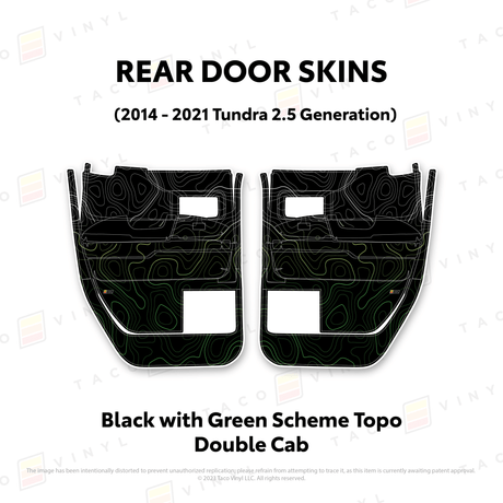 2014-21 Tundra Door Skins - Xtrusion Overland