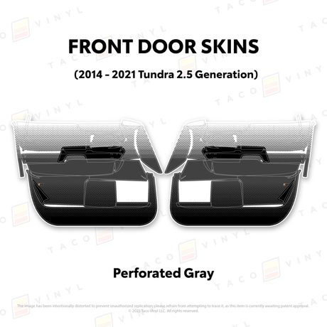 2014-21 Tundra Door Skins - Xtrusion Overland