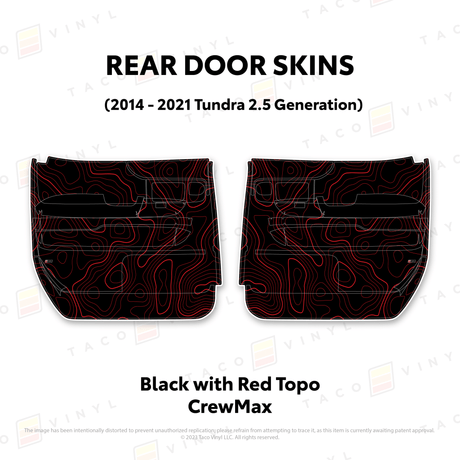 2014-21 Tundra Door Skins - Xtrusion Overland