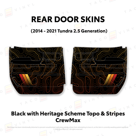 2014-21 Tundra Door Skins - Xtrusion Overland