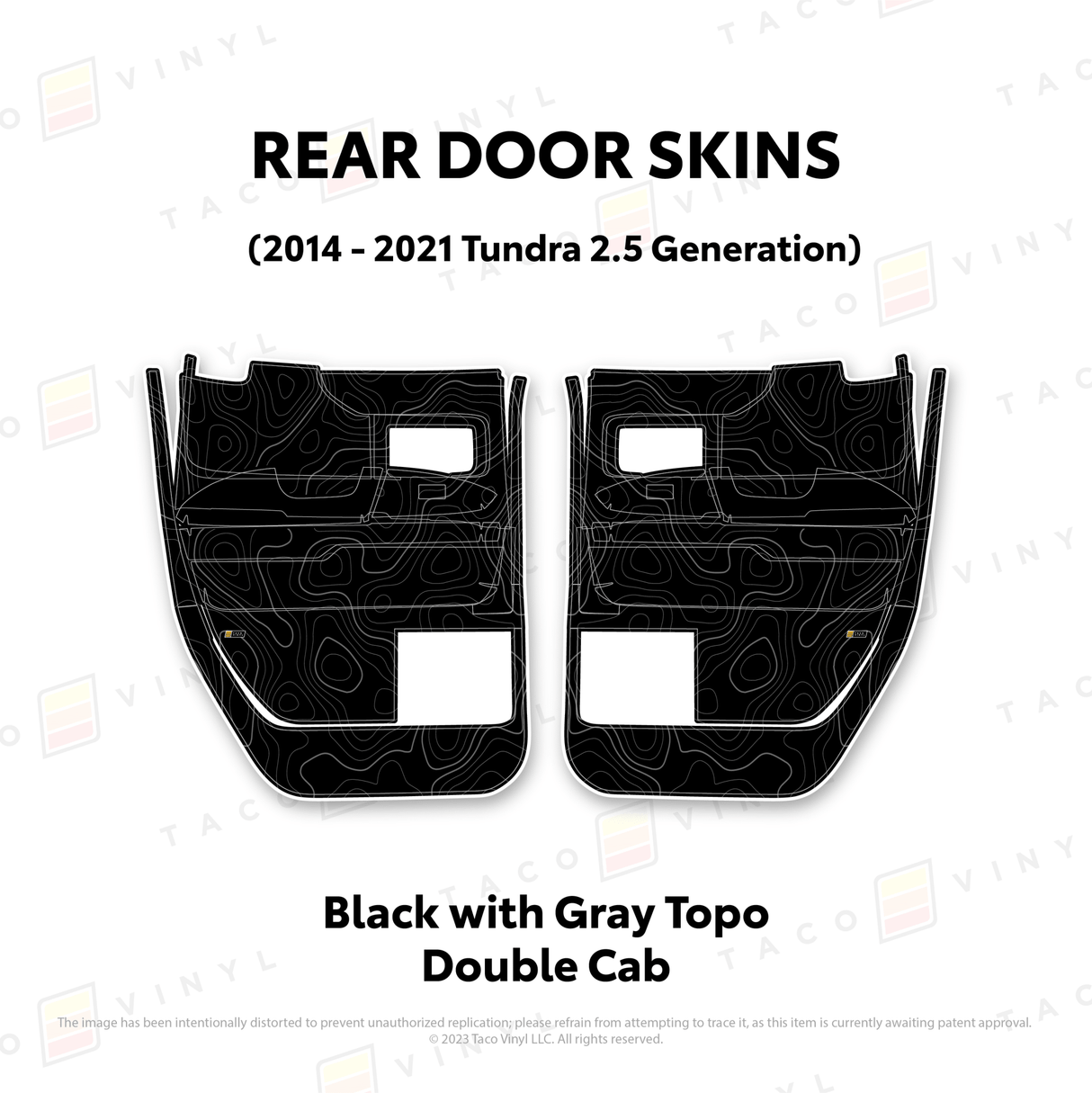 2014-21 Tundra Door Skins - Xtrusion Overland