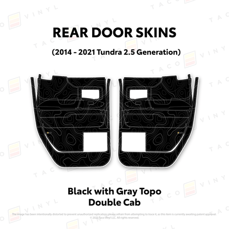 2014-21 Tundra Door Skins - Xtrusion Overland