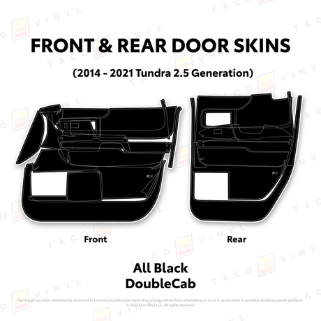 2014-21 Tundra Door Skins - Xtrusion Overland
