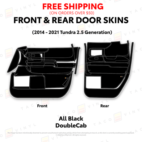 2014-21 Tundra Door Skins - Xtrusion Overland