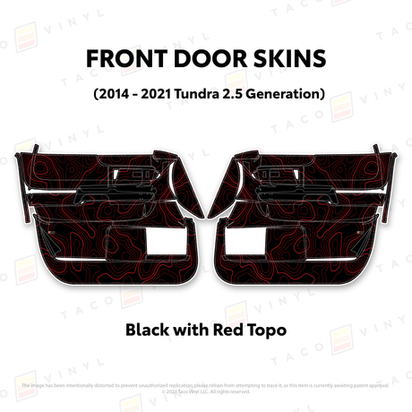 2014-21 Tundra Door Skins - Xtrusion Overland
