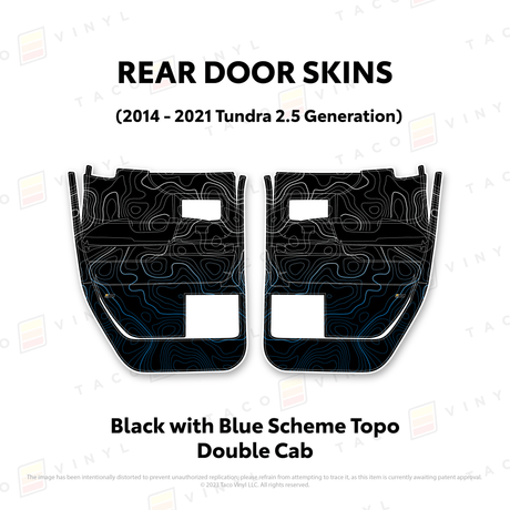 2014-21 Tundra Door Skins - Xtrusion Overland