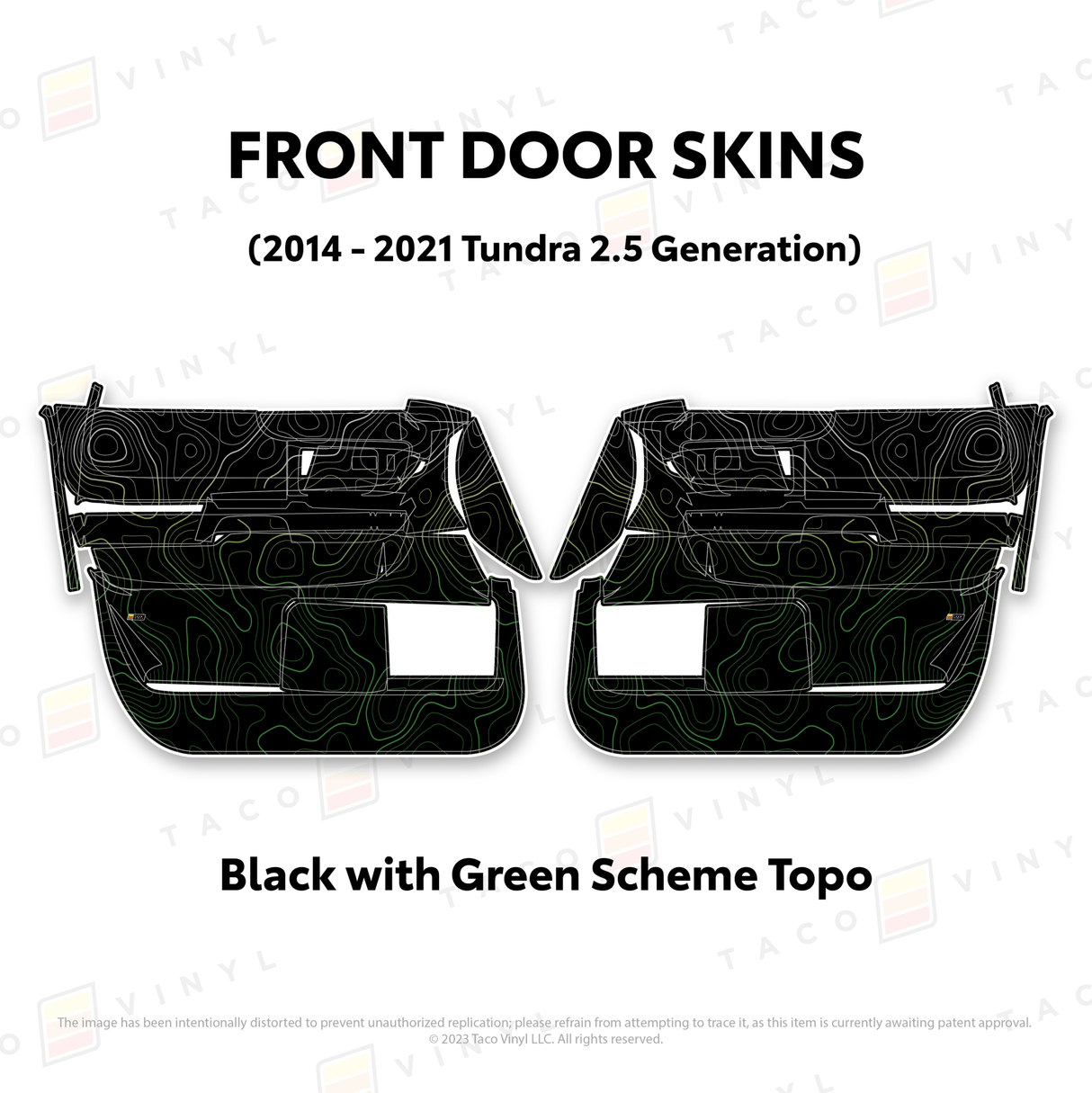 2014-21 Tundra Door Skins - Xtrusion Overland