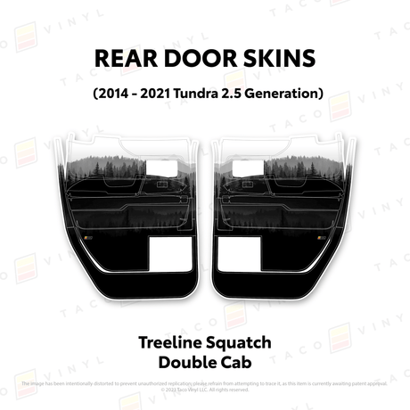 2014-21 Tundra Door Skins - Xtrusion Overland