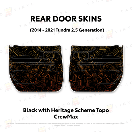 2014-21 Tundra Door Skins - Xtrusion Overland