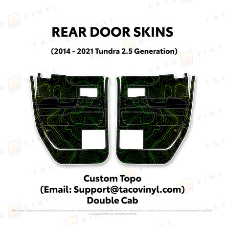 2014-21 Tundra Door Skins - Xtrusion Overland