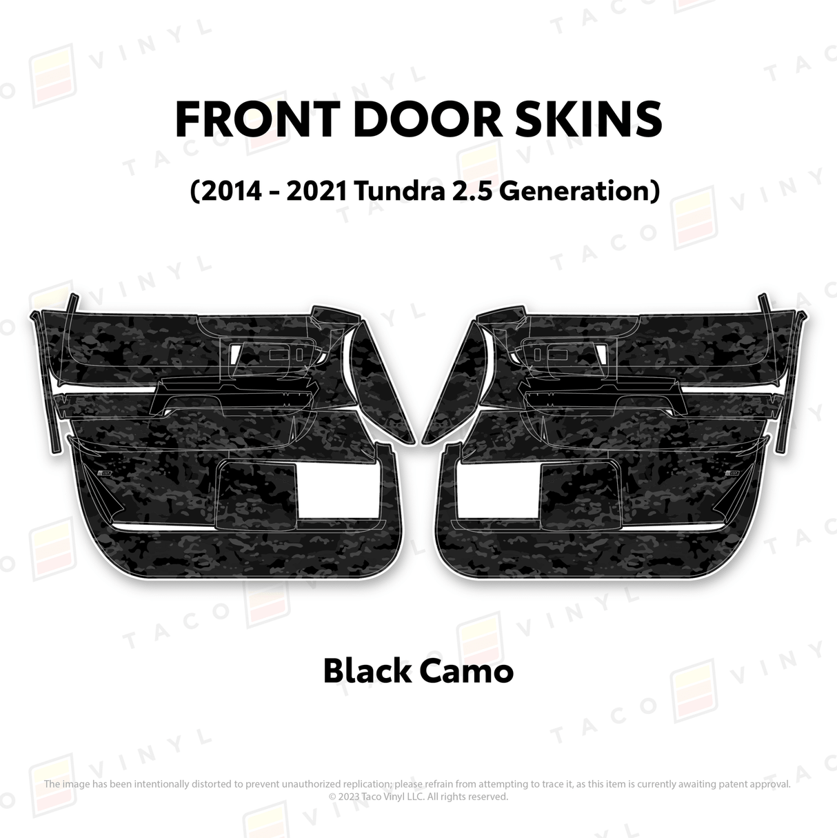 2014-21 Tundra Door Skins - Xtrusion Overland