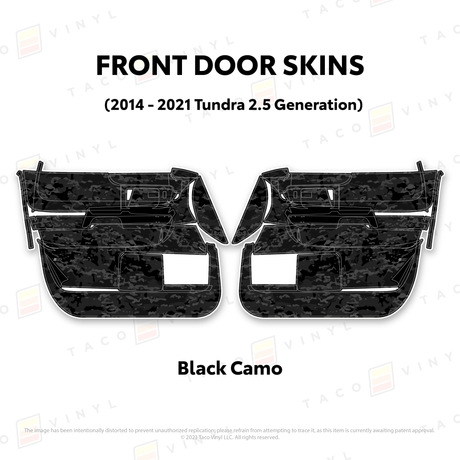 2014-21 Tundra Door Skins - Xtrusion Overland