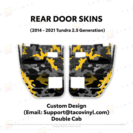 2014-21 Tundra Door Skins - Xtrusion Overland