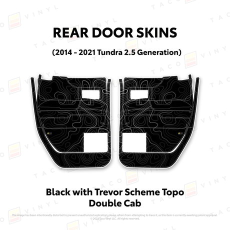 2014-21 Tundra Door Skins - Xtrusion Overland