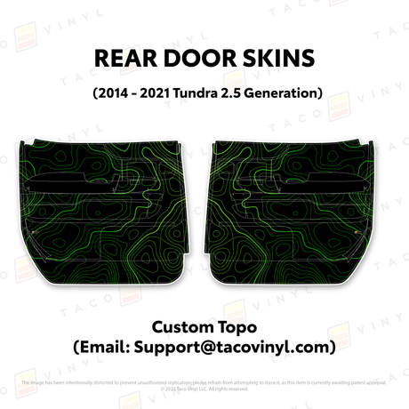 2014-21 Tundra Door Skins - Xtrusion Overland