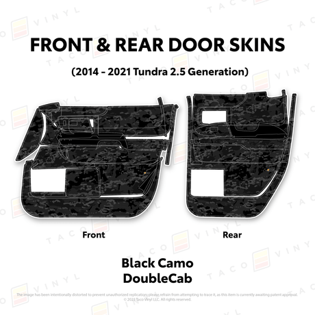 2014-21 Tundra Door Skins - Xtrusion Overland