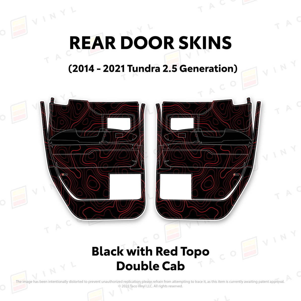 2014-21 Tundra Door Skins - Xtrusion Overland
