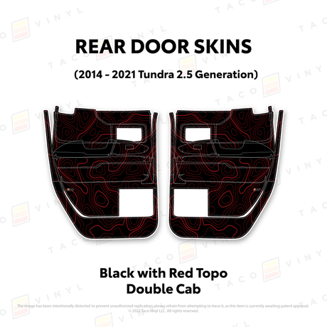 2014-21 Tundra Door Skins - Xtrusion Overland