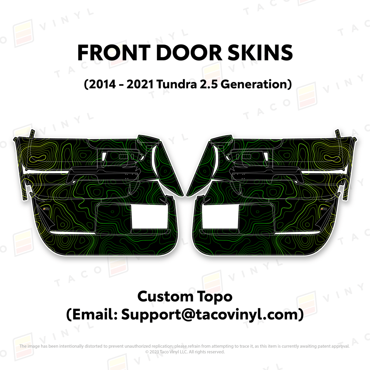 2014-21 Tundra Door Skins - Xtrusion Overland
