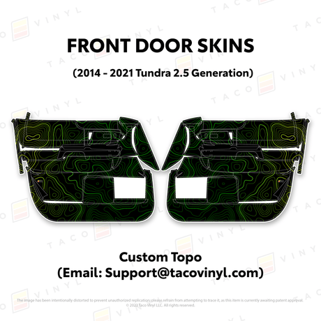 2014-21 Tundra Door Skins - Xtrusion Overland