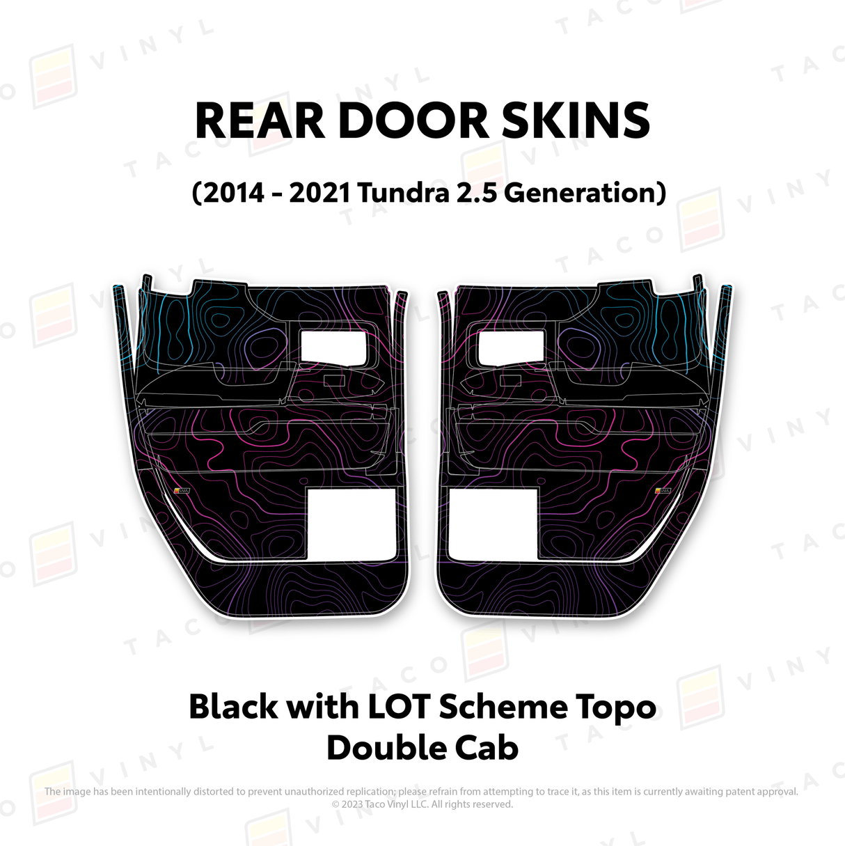 2014-21 Tundra Door Skins - Xtrusion Overland