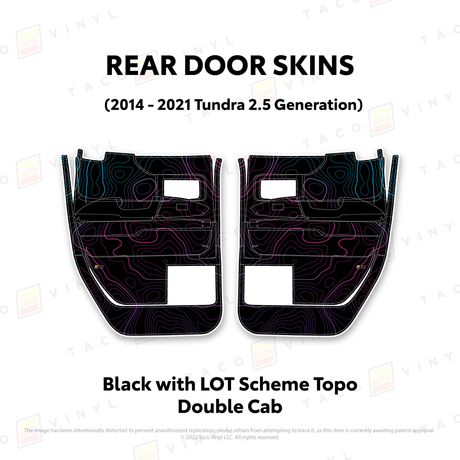 2014-21 Tundra Door Skins - Xtrusion Overland