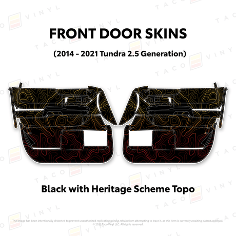 2014-21 Tundra Door Skins - Xtrusion Overland