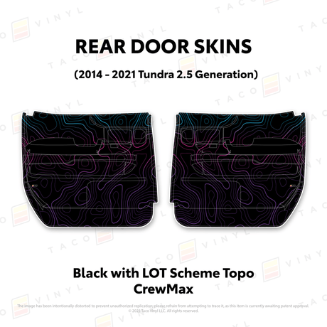 2014-21 Tundra Door Skins - Xtrusion Overland
