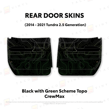 2014-21 Tundra Door Skins - Xtrusion Overland