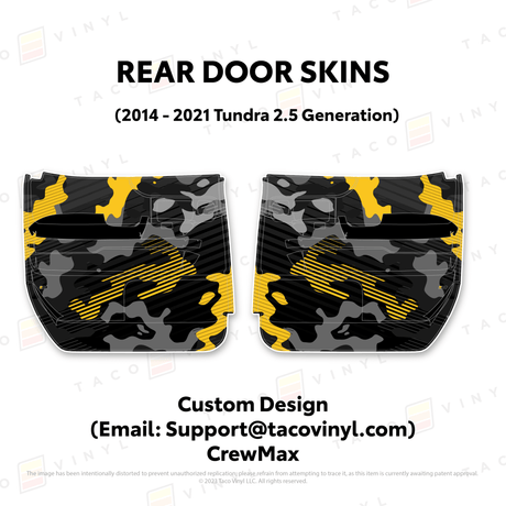 2014-21 Tundra Door Skins - Xtrusion Overland