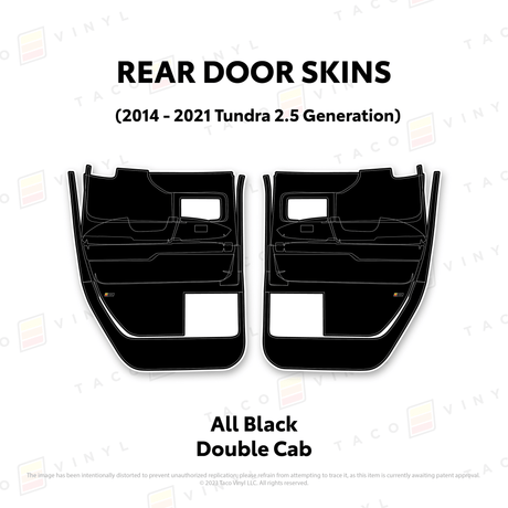 2014-21 Tundra Door Skins - Xtrusion Overland