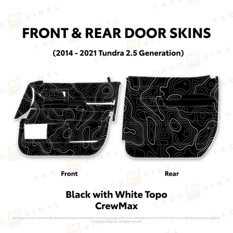 2014-21 Tundra Door Skins - Xtrusion Overland