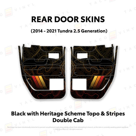 2014-21 Tundra Door Skins - Xtrusion Overland