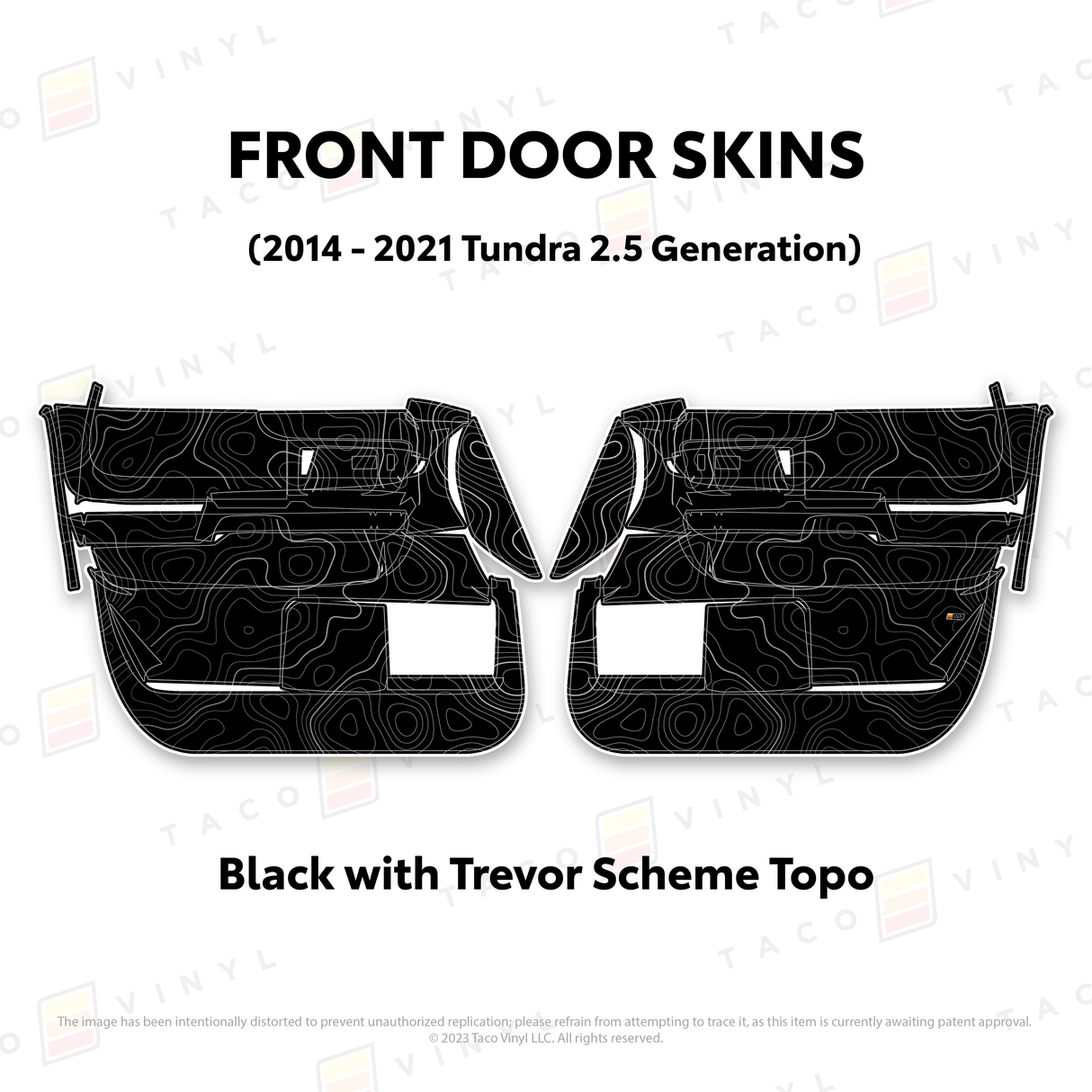 2014-21 Tundra Door Skins