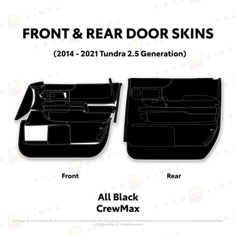 2014-21 Tundra Door Skins